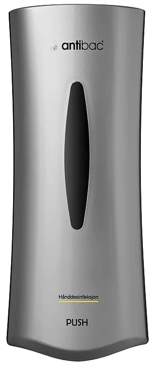 Antibac manuell dispenser modell x easy aluminiumsfarget stk