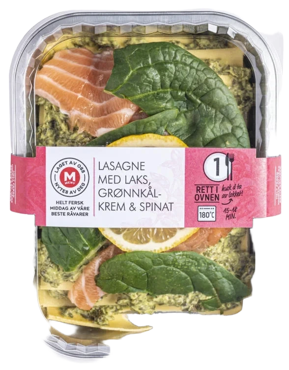 Lasagne m/Laks 365g Delis Kitchen