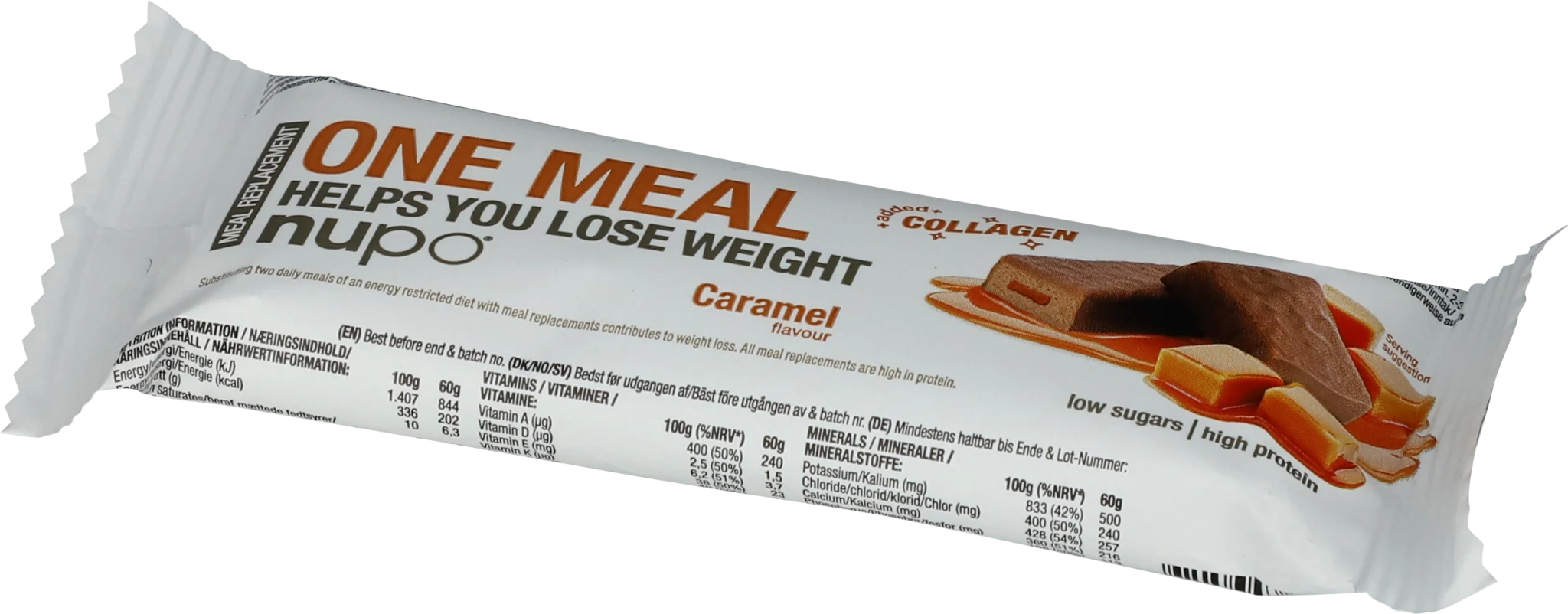 Nupo One Meal Bar Caramel