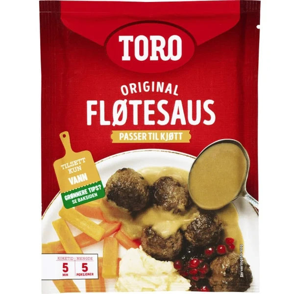 Fløtesaus Original Toro