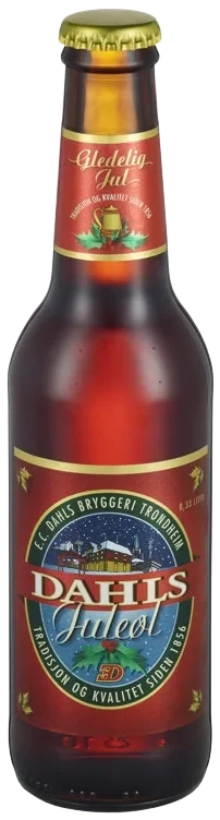 Dahls Juleøl 0,33l flaske