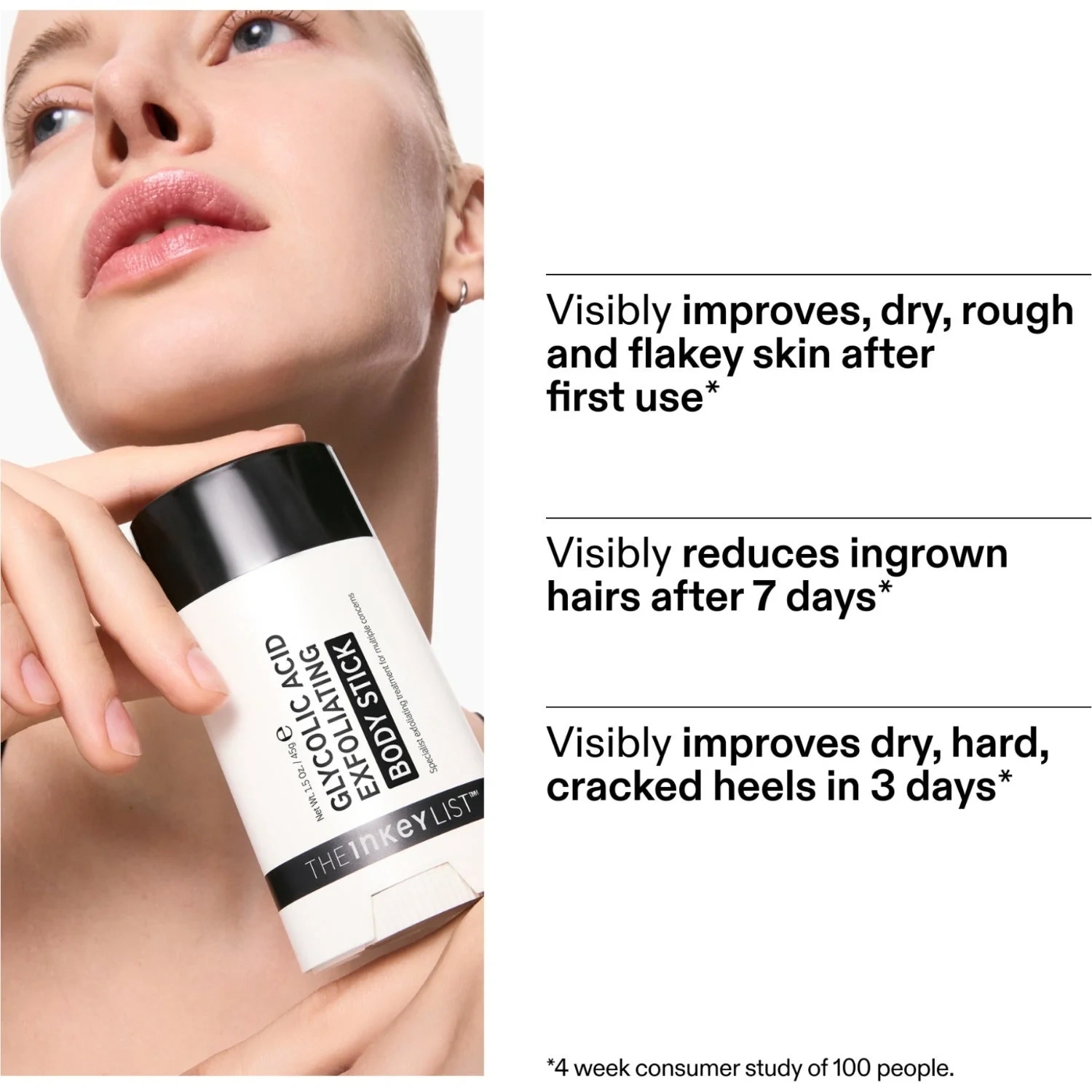 The Inkey List Glycolic Body Stick 45 g