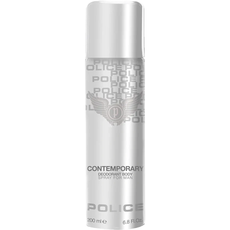 Police Contemporary White Deo Spray