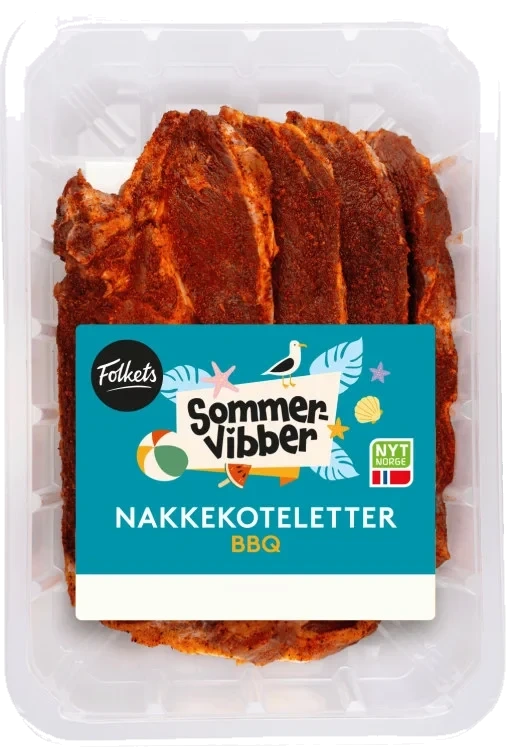 Svin Nakkekotelett Bbq Ca960g Sommervibber