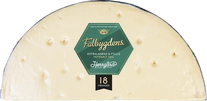 Herrgård® 18 mån 28% hårdost