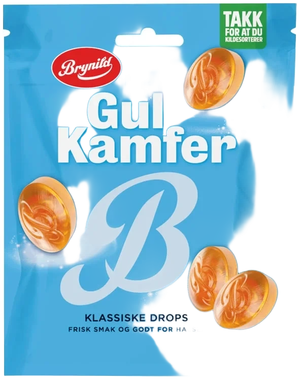 Gul Kamfer 170g Brynild