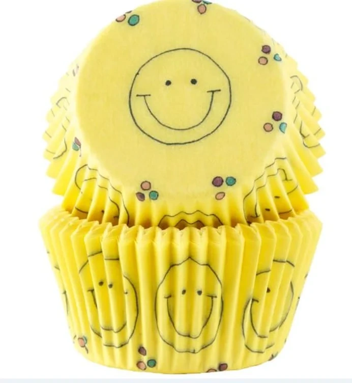 Muffinsformer Smiley 50stk Cacas