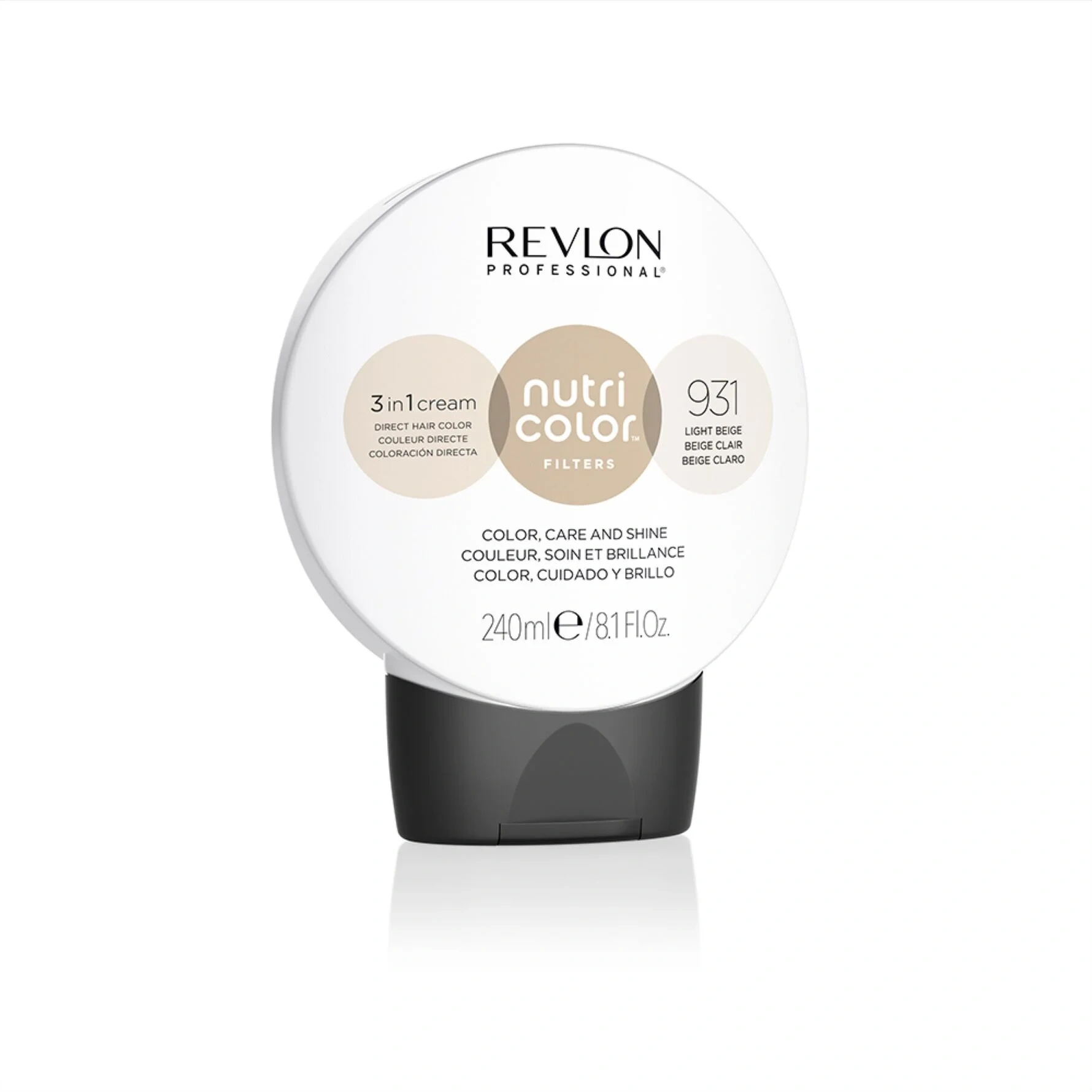 Revlon Professional Nutri Color Toning Filters 931 Light Beige 240 ml