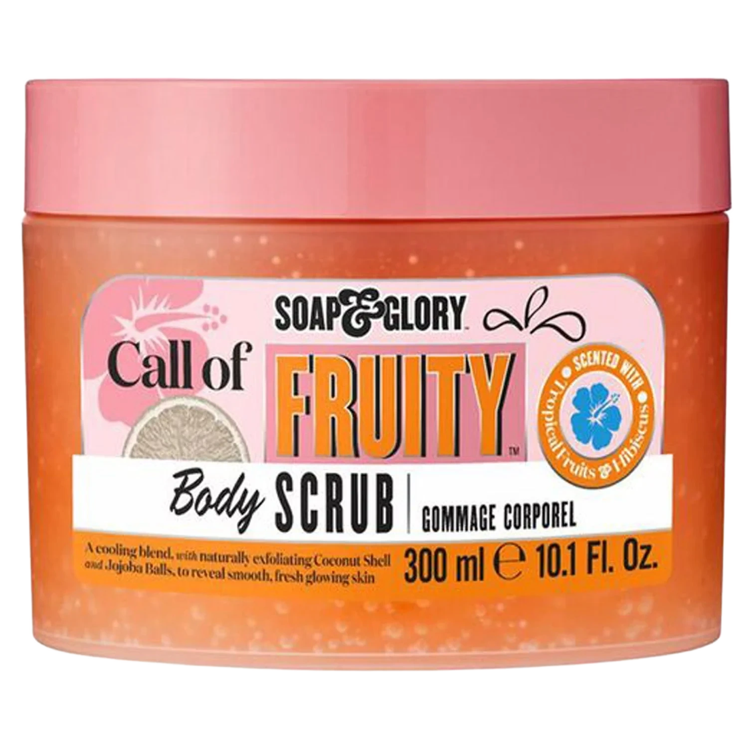 Soap & Glory Call of Fruity Body Scrub for Exfoliation and Smoother Skin