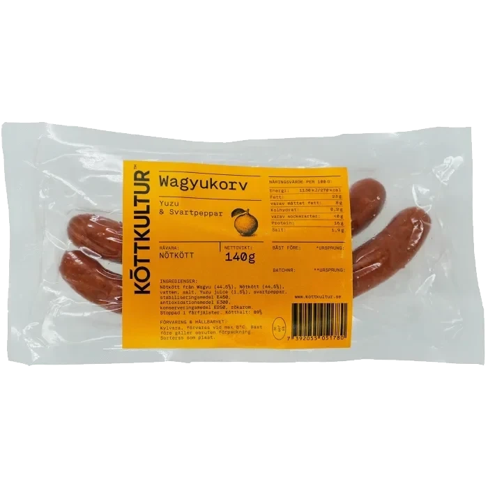 Kryddkorv Wagyu Yuzu 140g Köttkultur