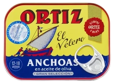 Ansjos i Olivenolje 78g Ortiz