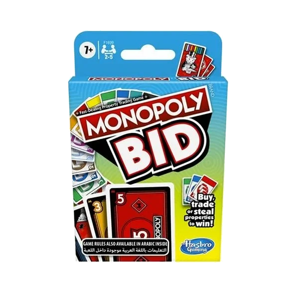 Monopoly Bid - Kortspill
