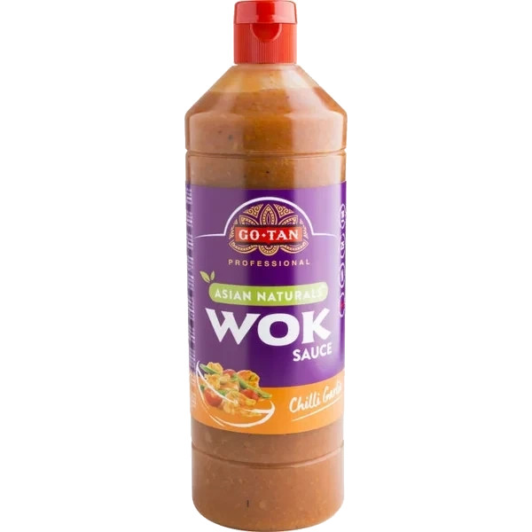 Go-tan Woksaus Chili Garlic 6x1l
