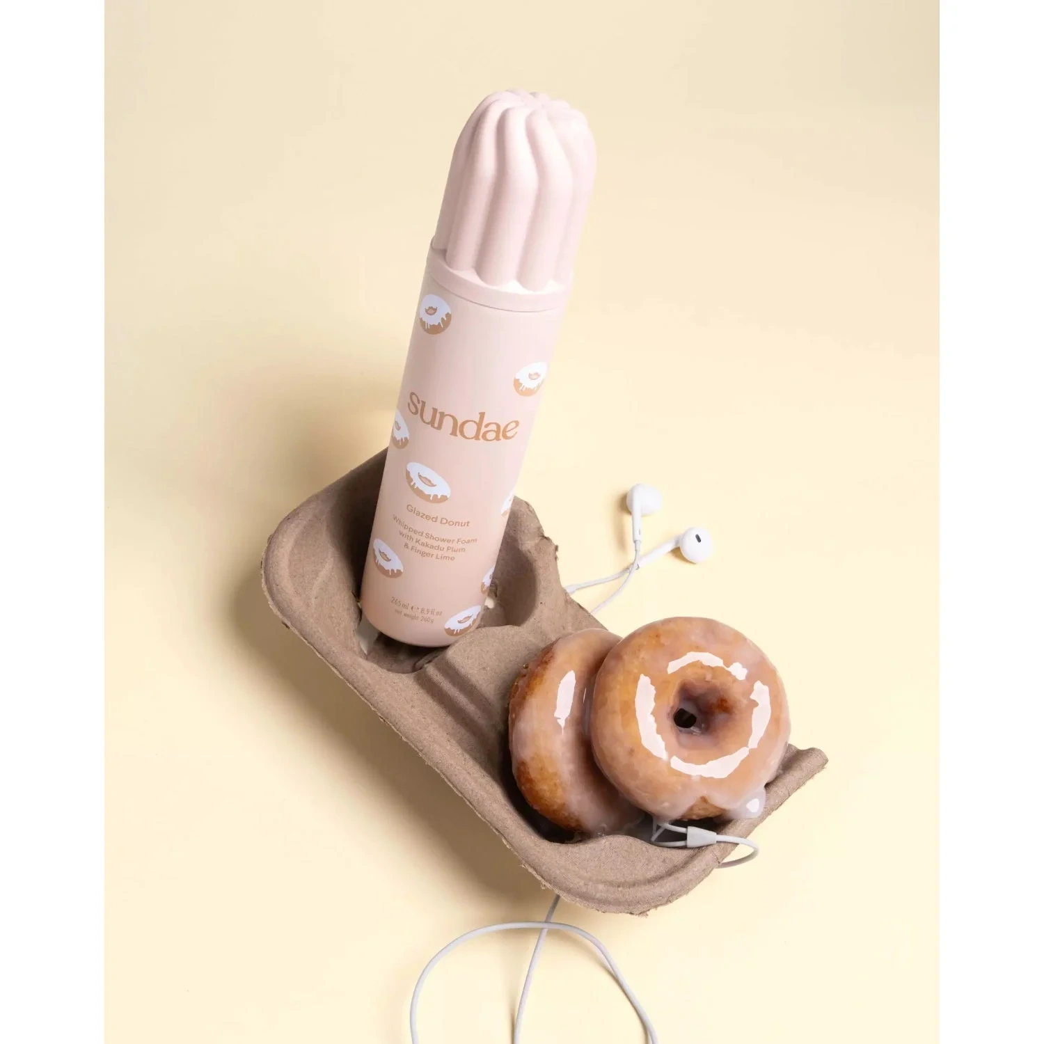 Sundae Glazed Donut Whipped Shower Foam