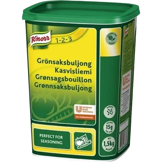 Grønnsaksbuljong 1,5kg 100l