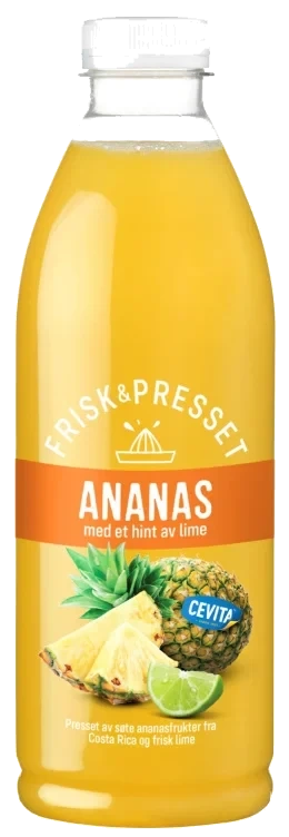 Ananasjuice m/Lime 1l Cevita