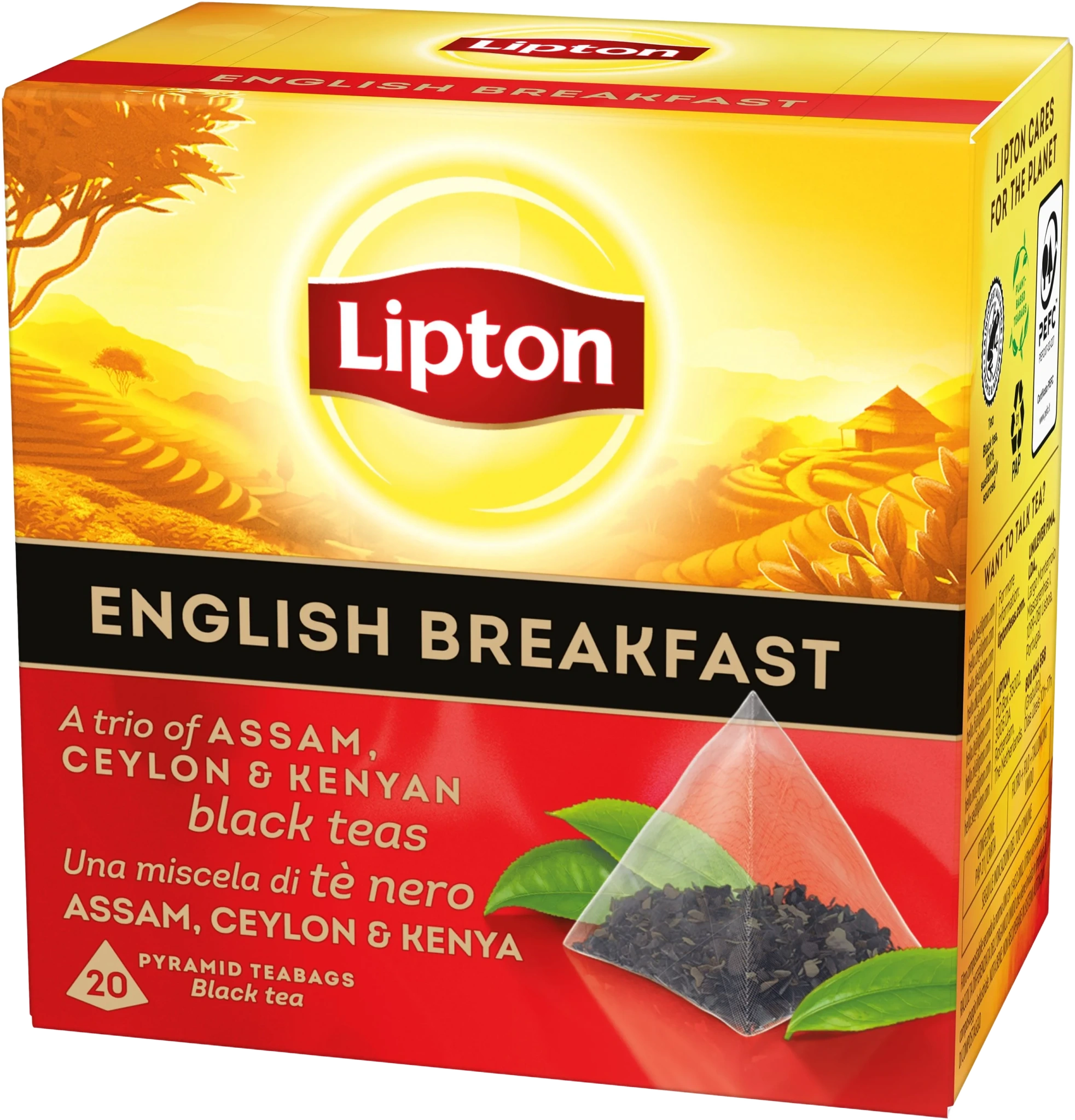 Svart Pyramidte English Breakfast