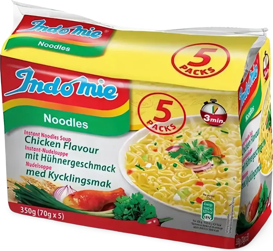 Indomie Chicken 5-pack 350g