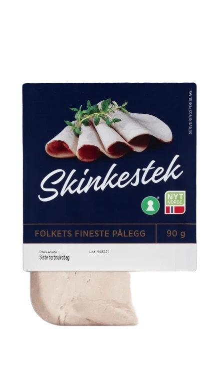 Skinkestek 90g Folkets