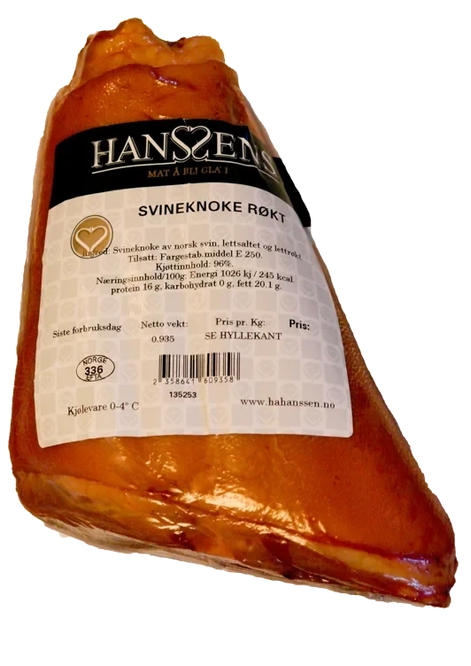 Svineknoke Salt/røkt Løs Fersk Hanssens