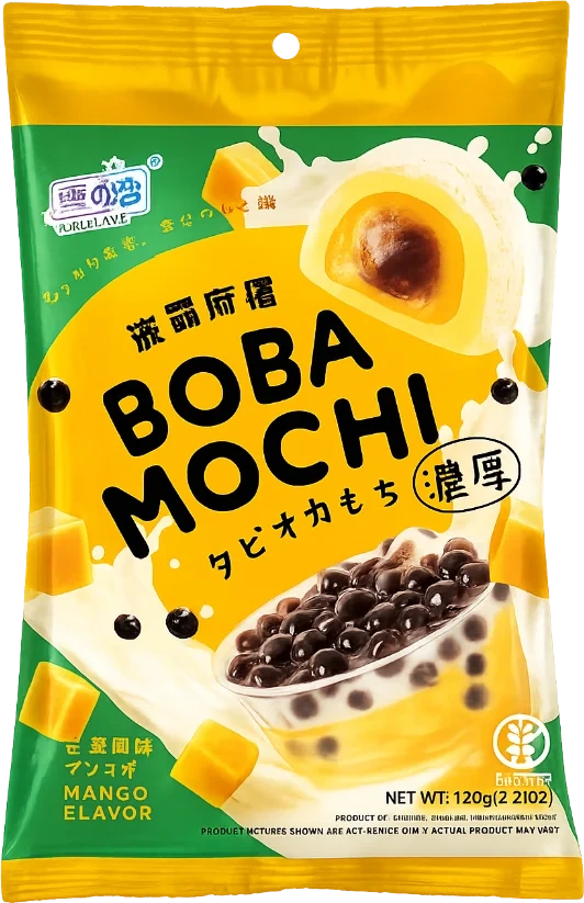 Yuki & Love Boba Mochi Mango 120g