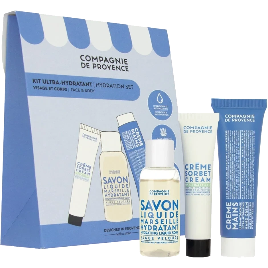 COMPAGNIE DE PROVENCE SAVON Discovery Kit Ultra Hydrating Body Kit 75 ml