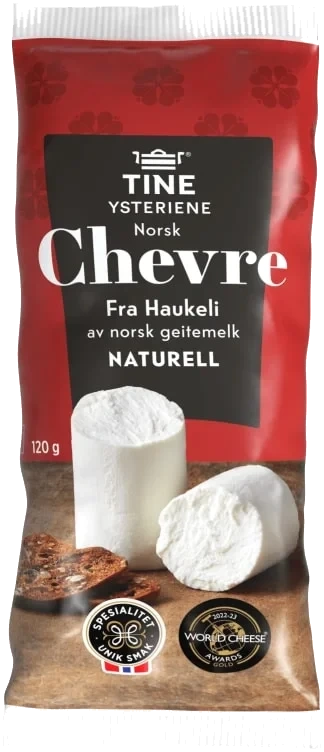 Chevre Ost Naturell Haukeli 120g Tine