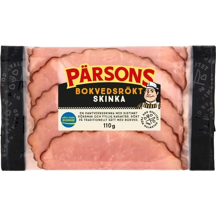 Skinka Bokvedsrökt 110g Pärsons