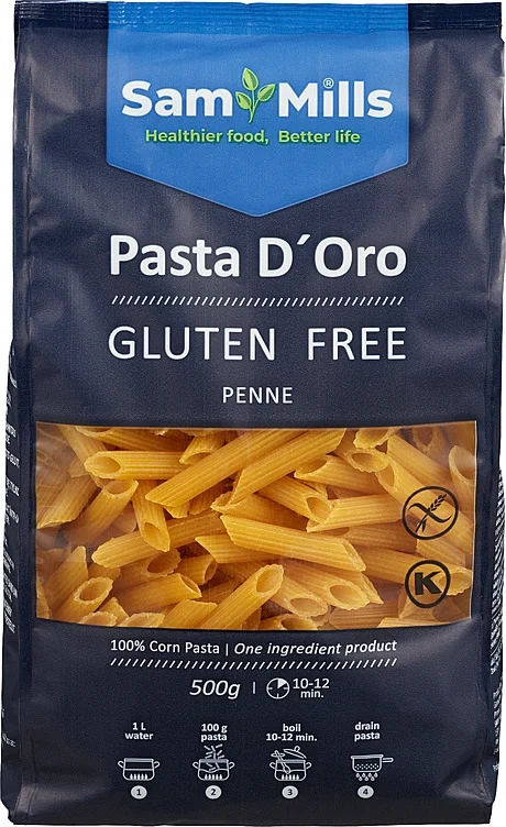 Sam Mills Pasta D'oro Penne Gl.fri