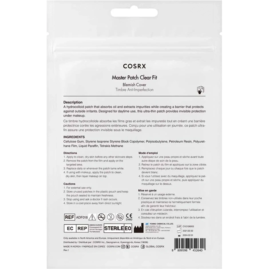 COSRX Clear Fit Master Patch