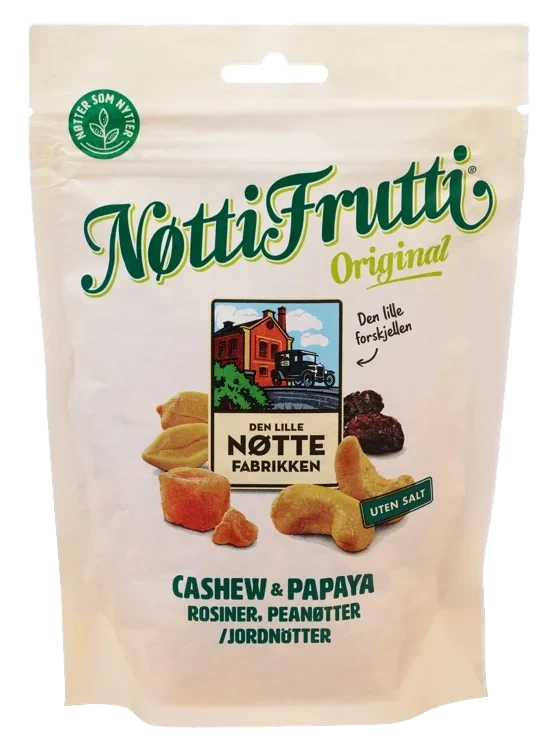 Dln nøtti frutti 190g