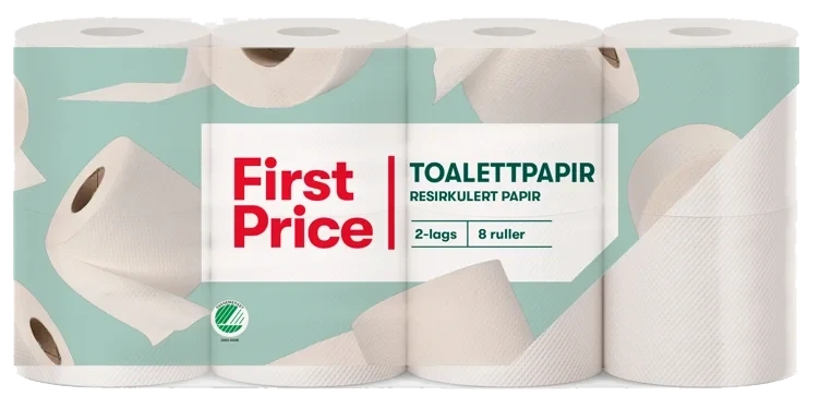 TOALETTPAPIR 8 ruller First Price