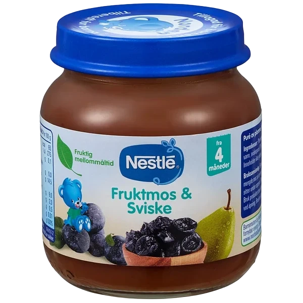 Fruktmos & Sviske 4m 125g