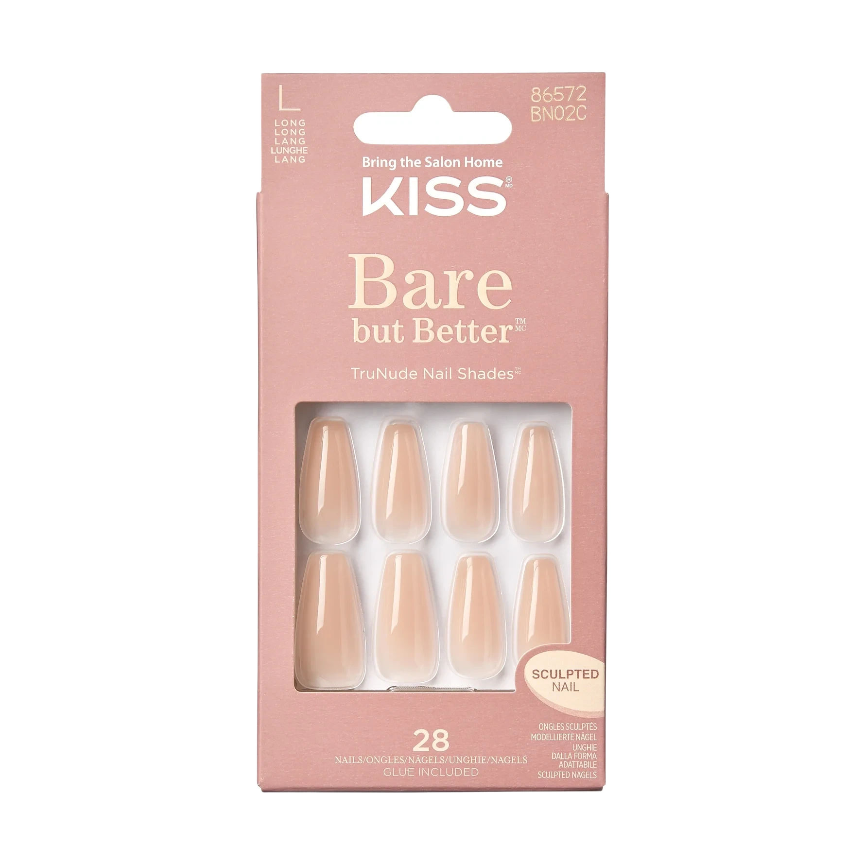 Kiss Bare-But-Better - Nude Drama 28 pcs