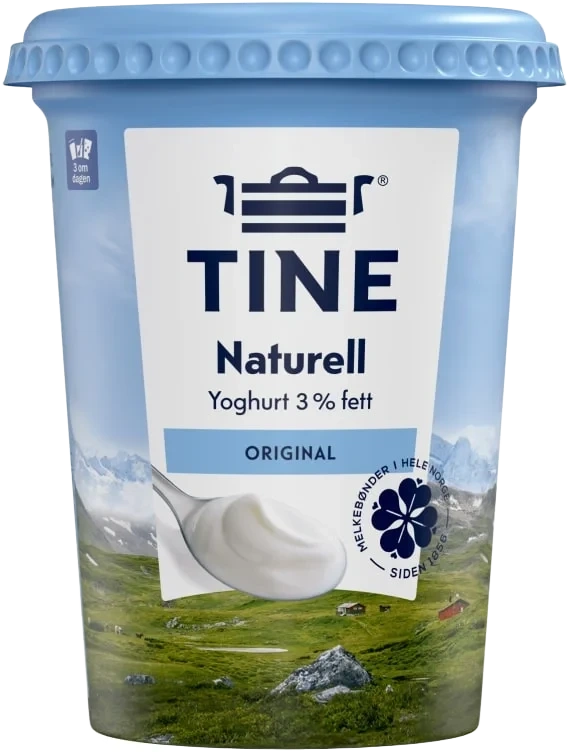 Yoghurt naturell 500g