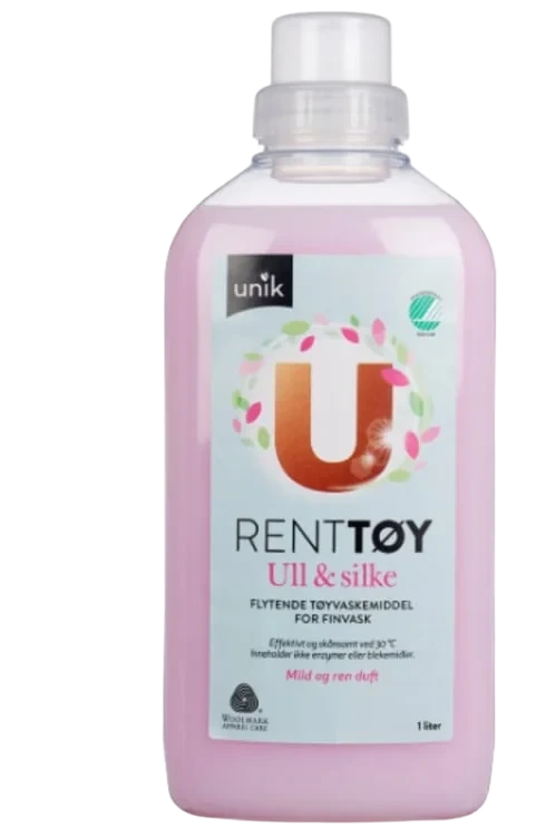 Unik Tøyvask Ull&Silke Flytende 1l