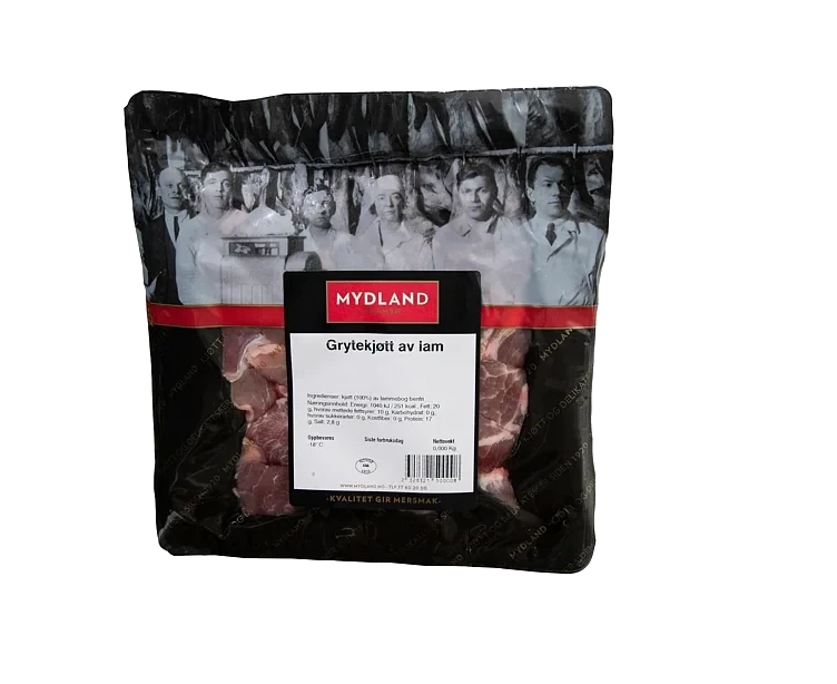 Grytekjøtt av Lam Ca. 1kg frys Mydland