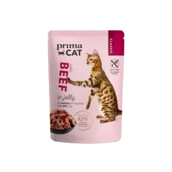 Våtfor til Katt - Beef in Jelly