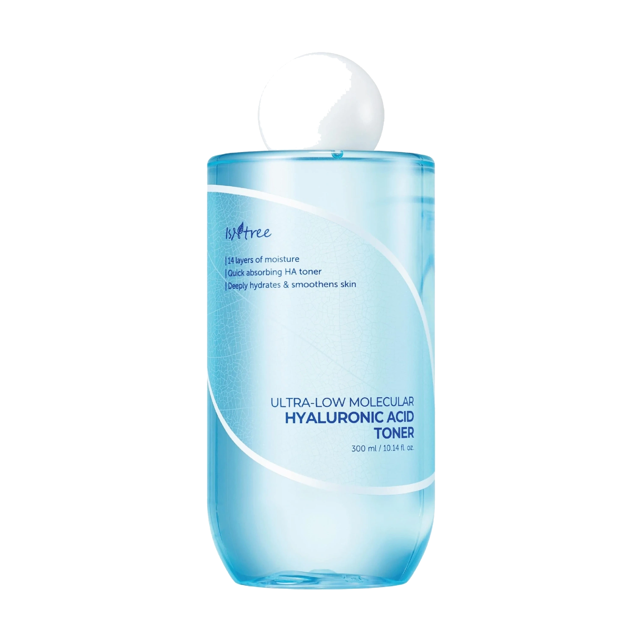 Isntree Ultra-Low Molecular Hyaluronic Acid Toner, 300 ml