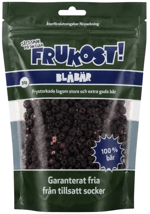 Frukost Frysetørket Blåbær 50g