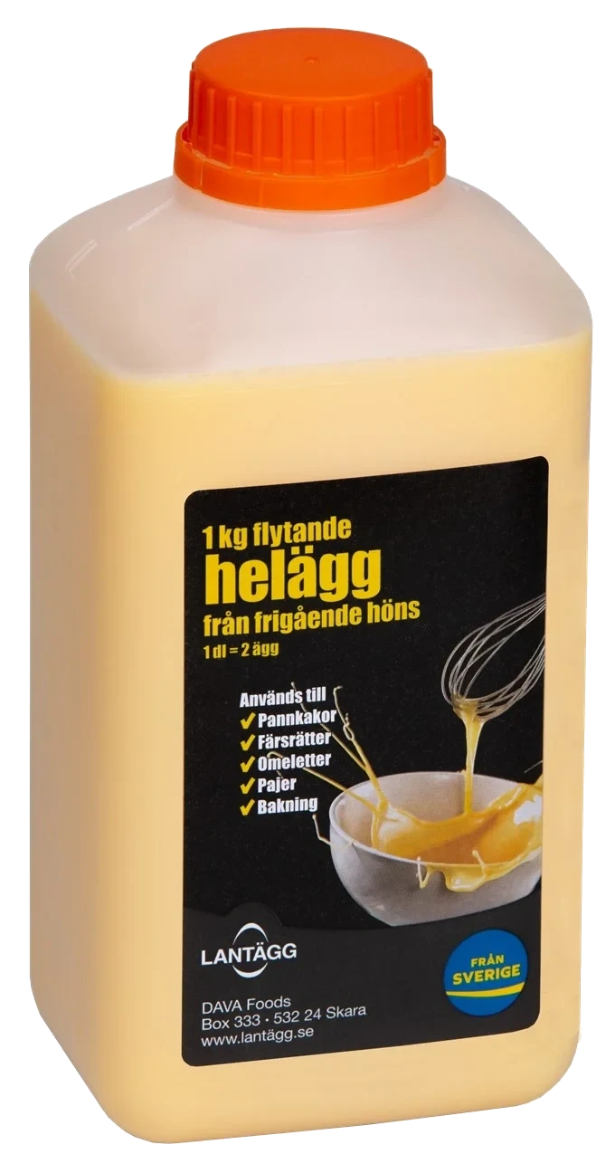 Helägg frigående inne SE 1kg DUNK