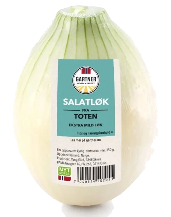 Salatløk 350g Filmet Gartner
