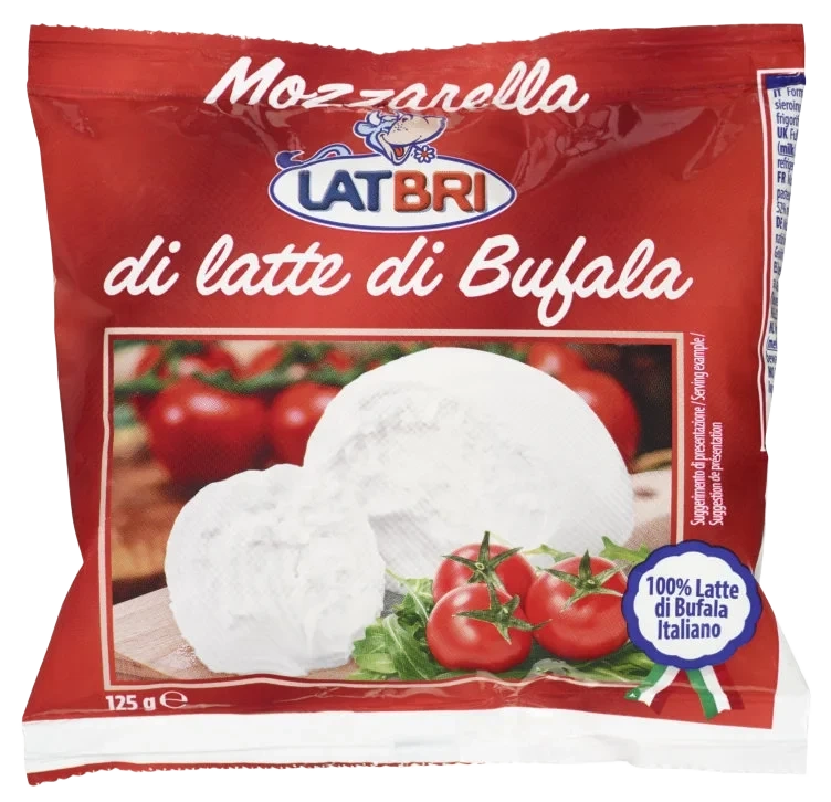 Mozzarella Di Bufala 125g Latbri
