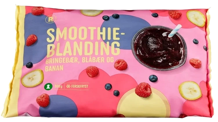 Rema 1000 smoothie bring/blåb   800g