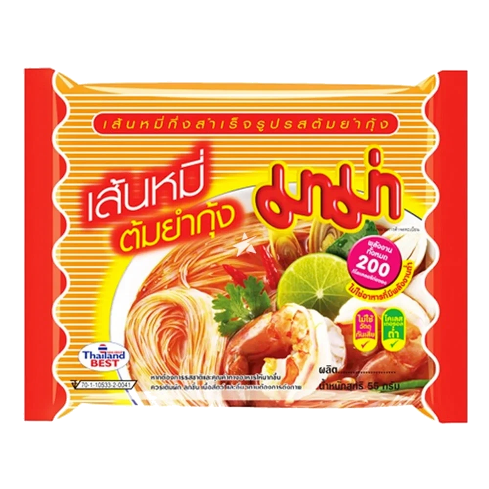 Mama Risnudler Tom Yam Vermicelli 55g