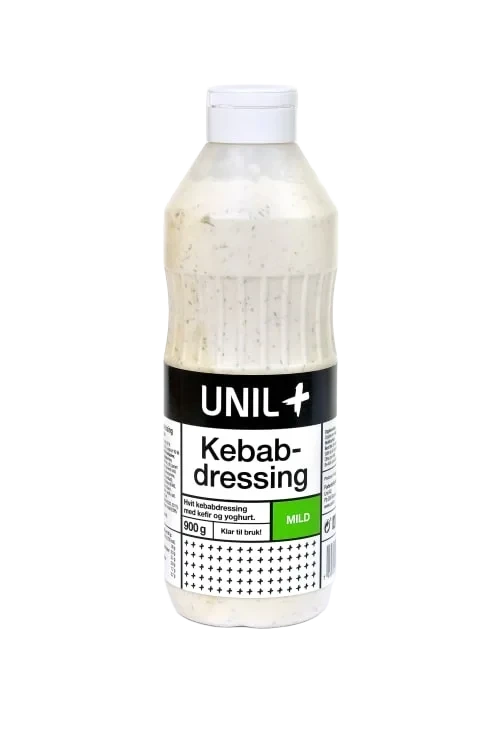 Kebabdressing Mild 900g Unil+