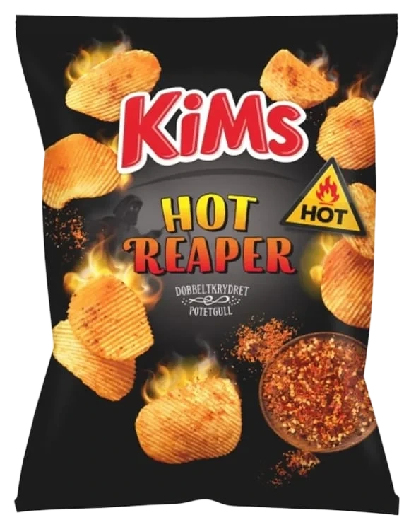 Kims Potetgull Hot Reaper 200g Kims