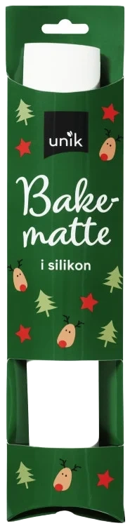 Bakematte Silikon 1stk Unik