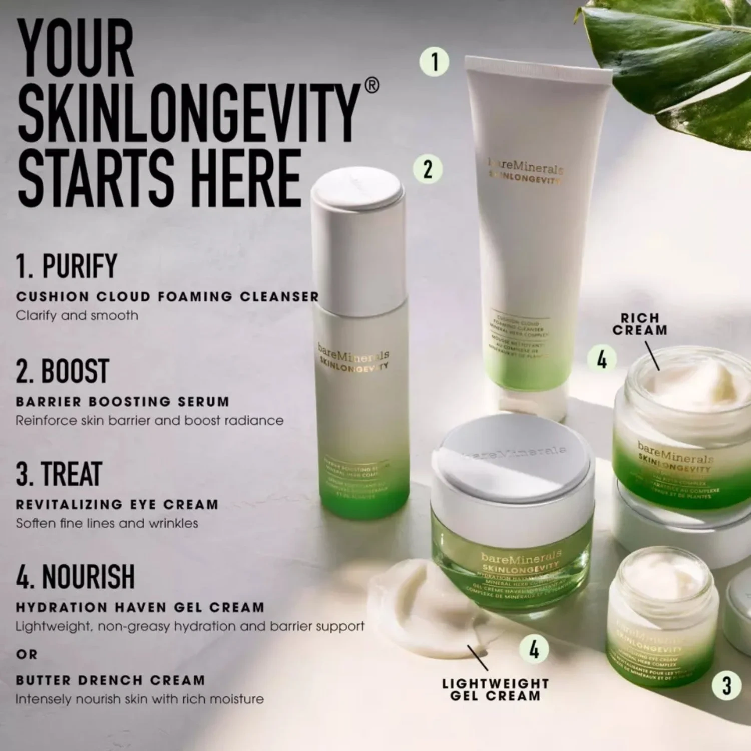 bareMinerals Skinlongevity Hydration Haven Gel Cream