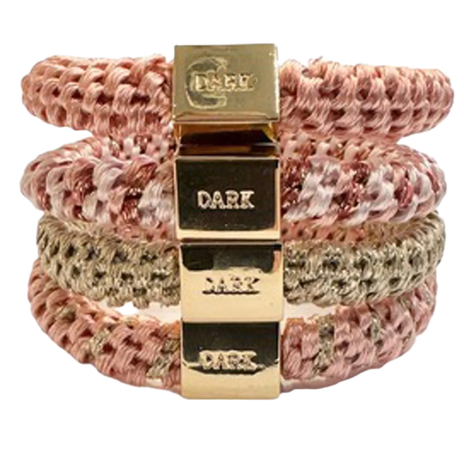Dark Fat Hair Ties 4 pk Combo